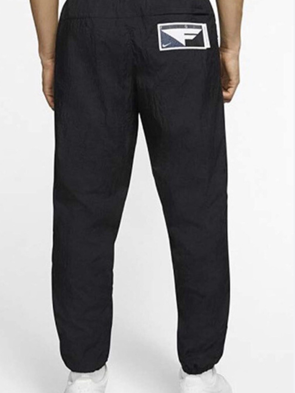 Nike Flight Black Nylon Joggers Y2K Streetwear Pants